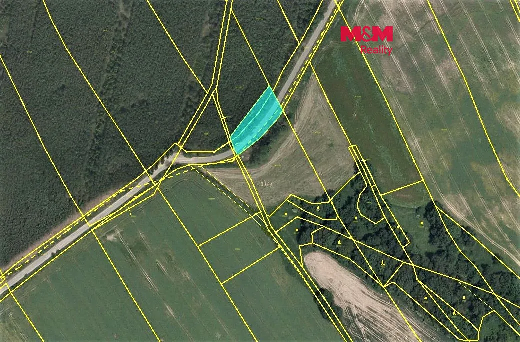 Prodej louky 876 m²